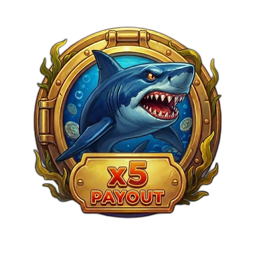 Razor Shark Blue Shark premium symbol paga fino a 5x la puntata