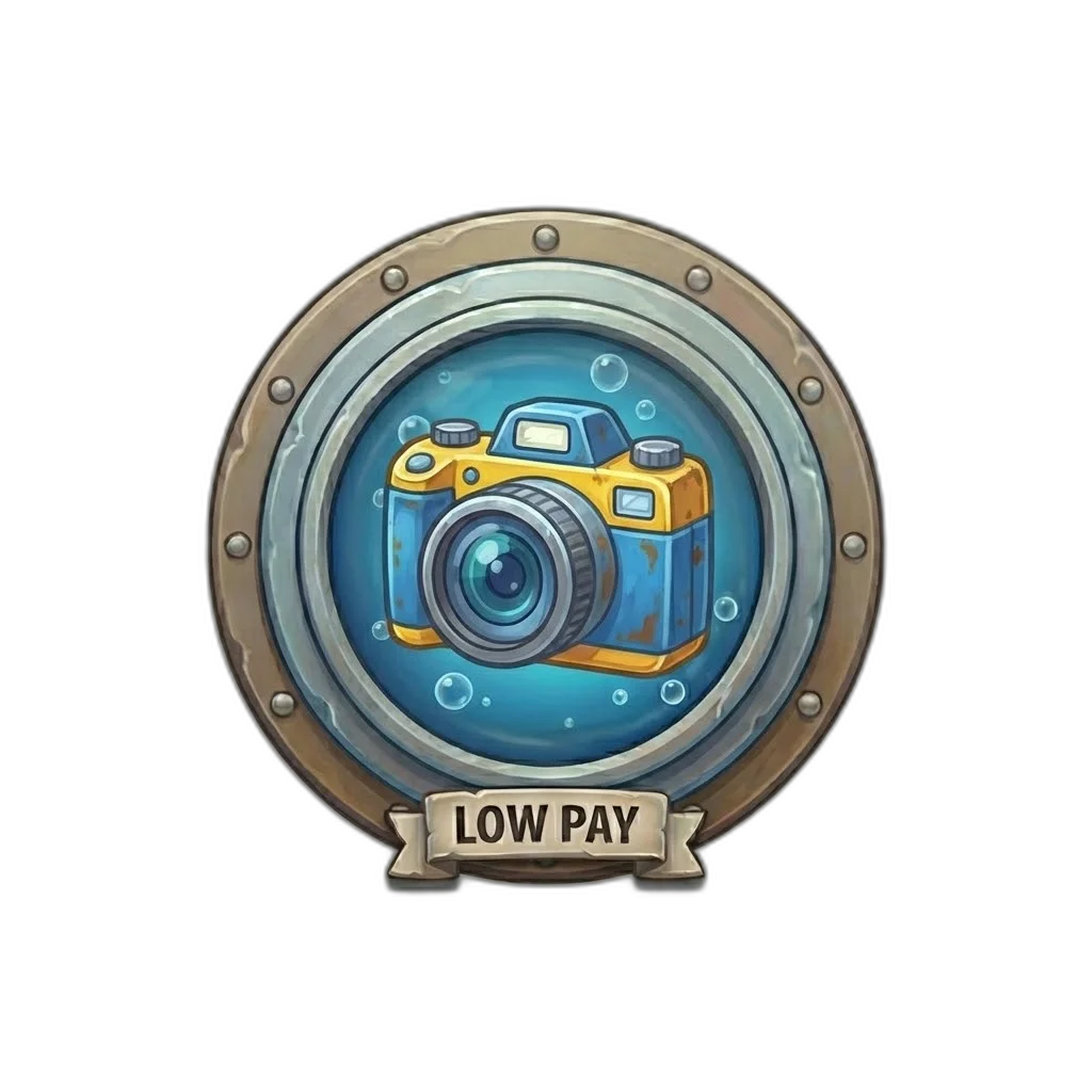 Razor Shark simbolo Fotocamera basso valore