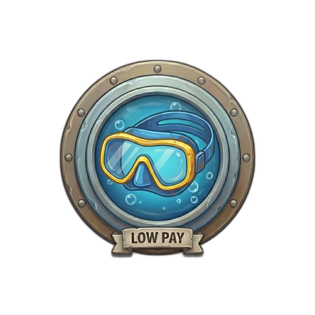 Razor Shark simbolo Maschera basso valore